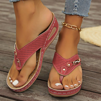 Lightweight Comfort Sandals with Durable Sole